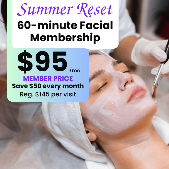Summer Reset 60 Minute Facial Membership