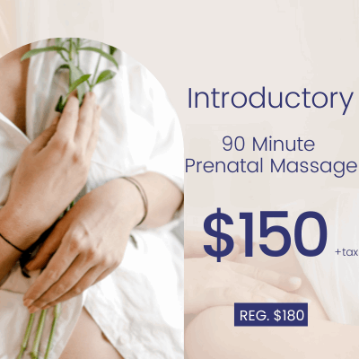 Introductory 90 Minute Prenatal Massage