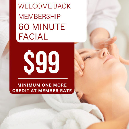 60 Minute Welcome Back Facial Membership