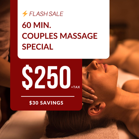 Existing 60 Minute Couples Massage