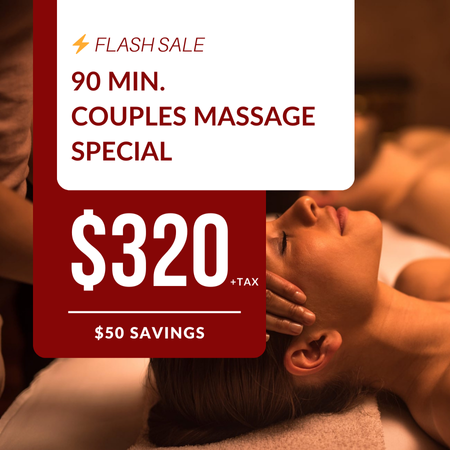 Existing 90 Minute Couples Massage