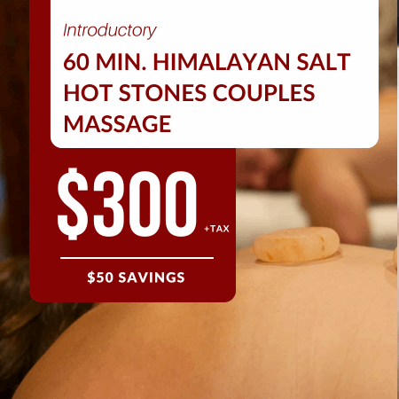 Himalayan Salt Hot Stone Couples Massage