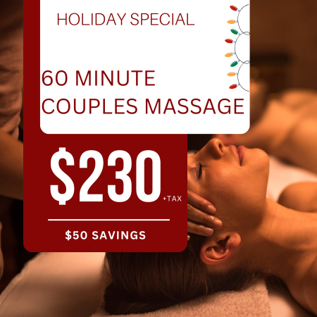 Holiday Couples 60 Min Massage In Hoboken