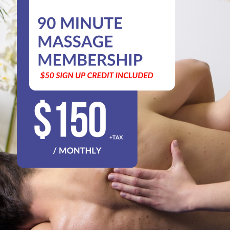 90 Minute Massage Membership