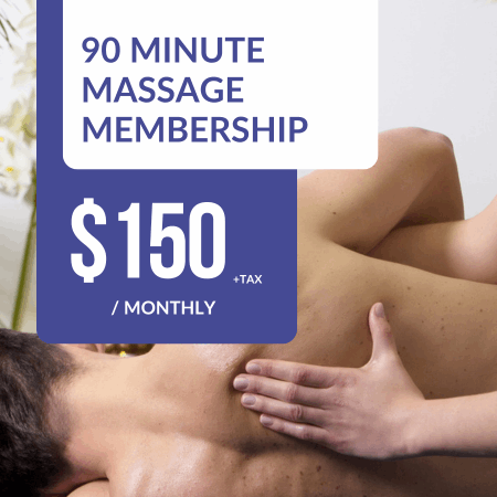 90 Minute Massage Membership