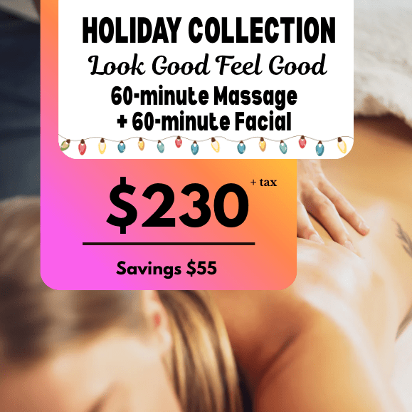 Holiday 60 Minute Massage + 60 Minute Facial