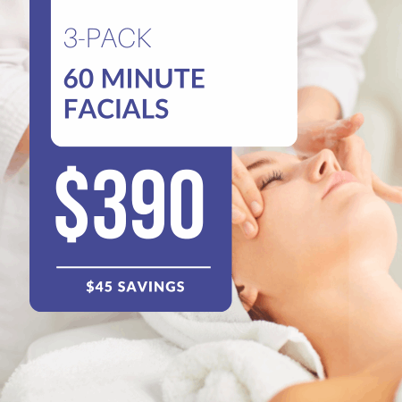 3 PACK | 60 Minute Facials