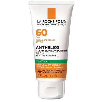 La Roche Posay Anthelios Clear Skin Dry Touch Face Sunscreen SPF 60 1.7 fl oz - Imperfect Box